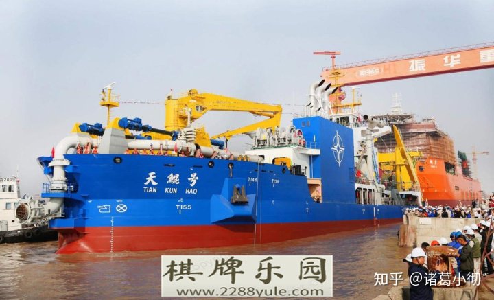 真正的大国重器中国大吨位挖泥船拒绝出口西方