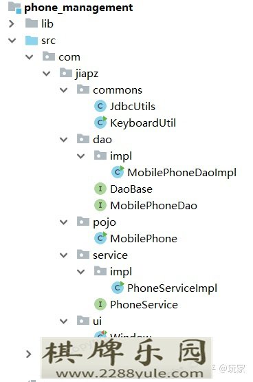 [041]jdbc练习项目总结手机管理系统
